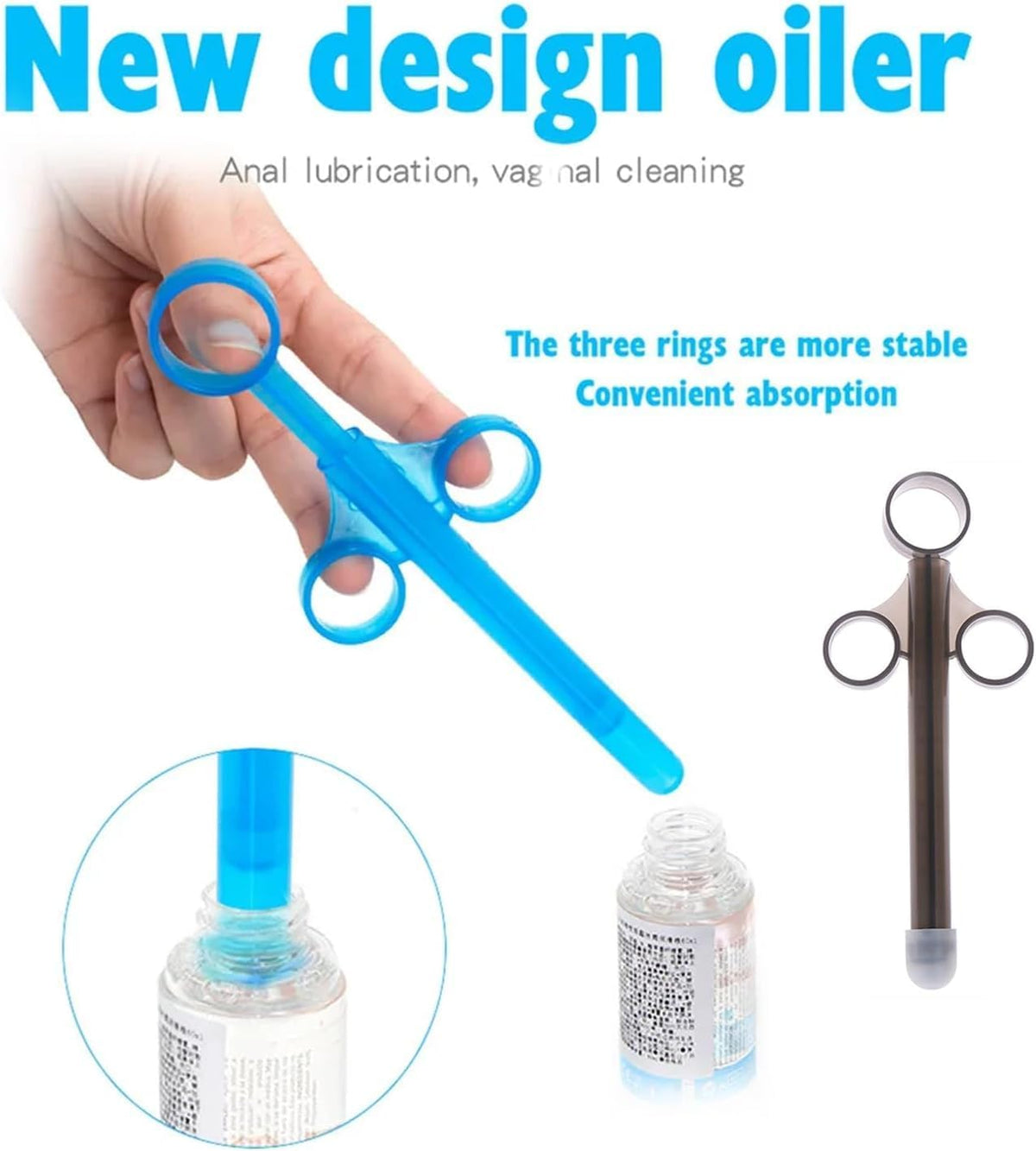 Gleitmittel-Applikator Vaginal Applicators Reusable Sterile 6.8 cm 20 cm