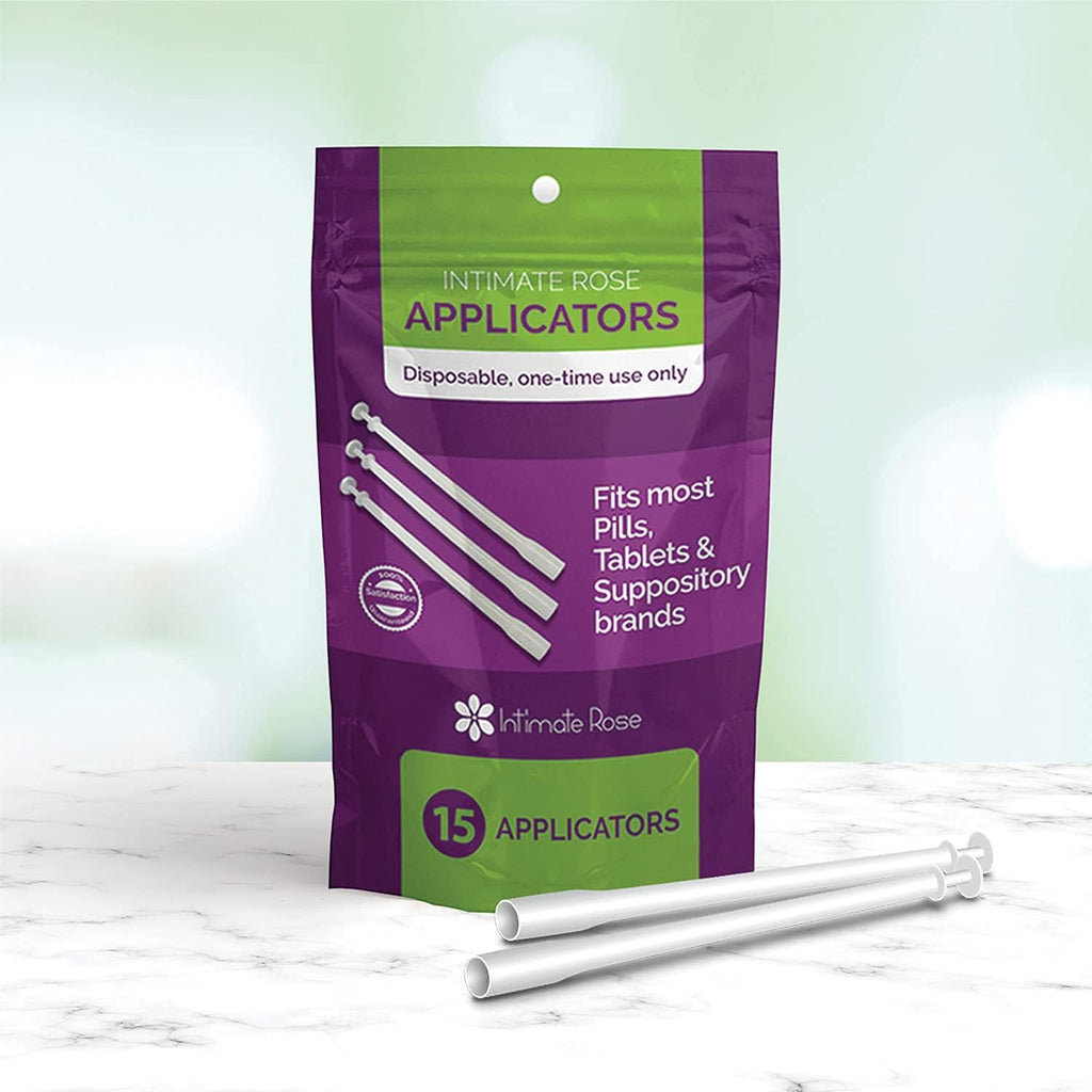 15 Count Vaginal Suppository Applicators