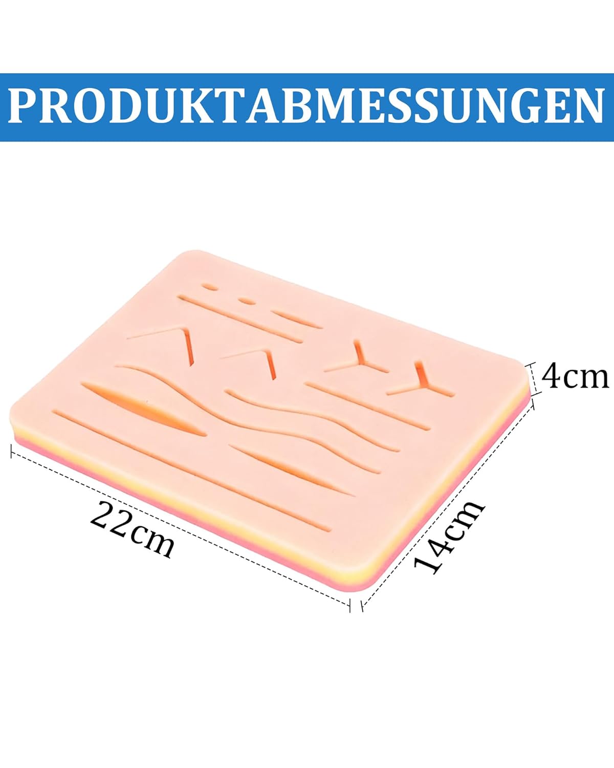 Chirurgisches Wound Care Supplies Silicone