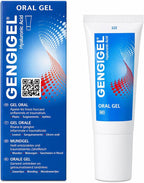 Gengigel Hyaluronic Acid Oral Gel for Mouth & Gum Discomfort (20ml), Soothes Irritation, Promotes Natural Healing & Protects Delicate Oral Tissue, No Paraben or SLS, Vegan & Kosher