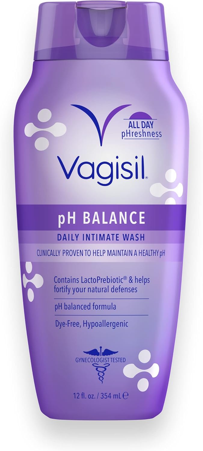Vagisil pH Balance Intimate Wash for Women, Daily External Feminine Hygiene with LactoPrebiotic, Helps Fortify Natural Defences, 354ml