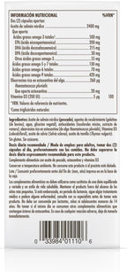 SOLGAR - Full Spectrum Omega - Wild Alaskan Salmon Oil - Omega 3, 5, 6, 7, 9, Vitamin D3 and Astaxanthin - Cardiac, Brain, Visual and Immune Support - 120 Softgels