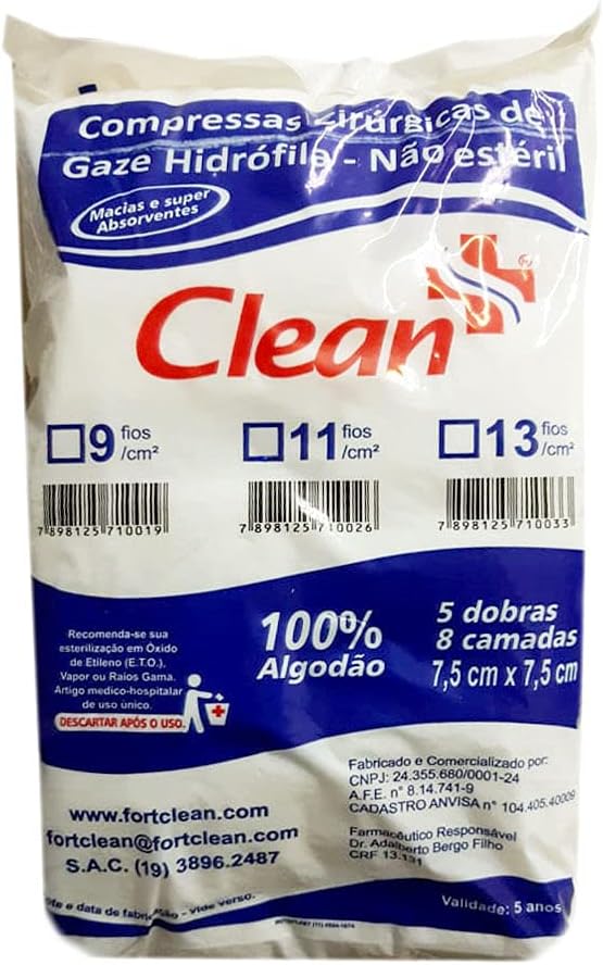 Clean Gauze and Wound Dressings