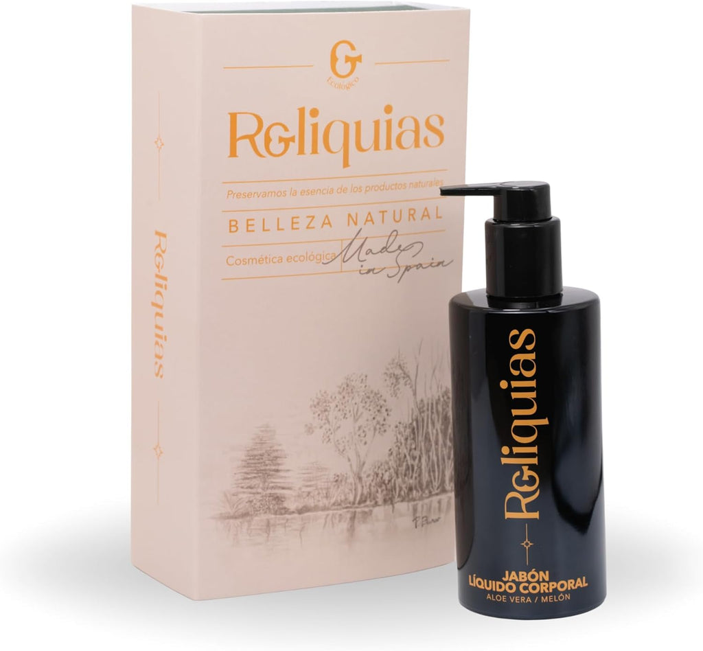 Reliquias Liquid Body Soap, Hands with Aloe Vera and Melon | Moisturizing, Refreshing and Soft | Ideal for Daily Use | 200 ml