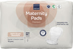 Abena Premium Maternity Pads for Postpartum and After-Delivery Incontinence, Super Absorption, Soft Disposable Pads - 15 Count