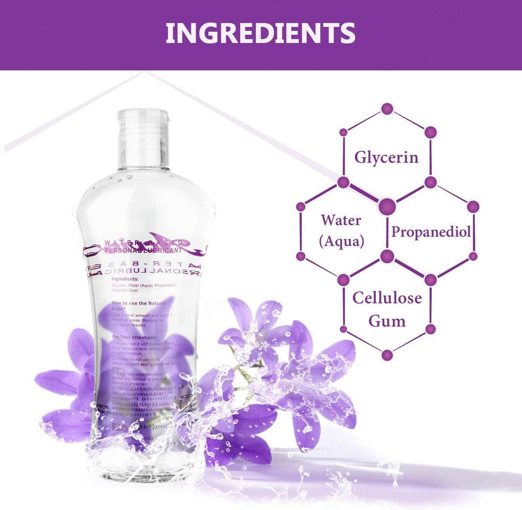 Acvioo Water Based Lubricant Gel Sex Lubricants (240ml)