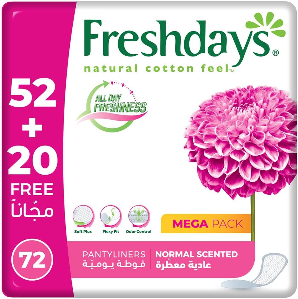 Panty Liners 72 pads