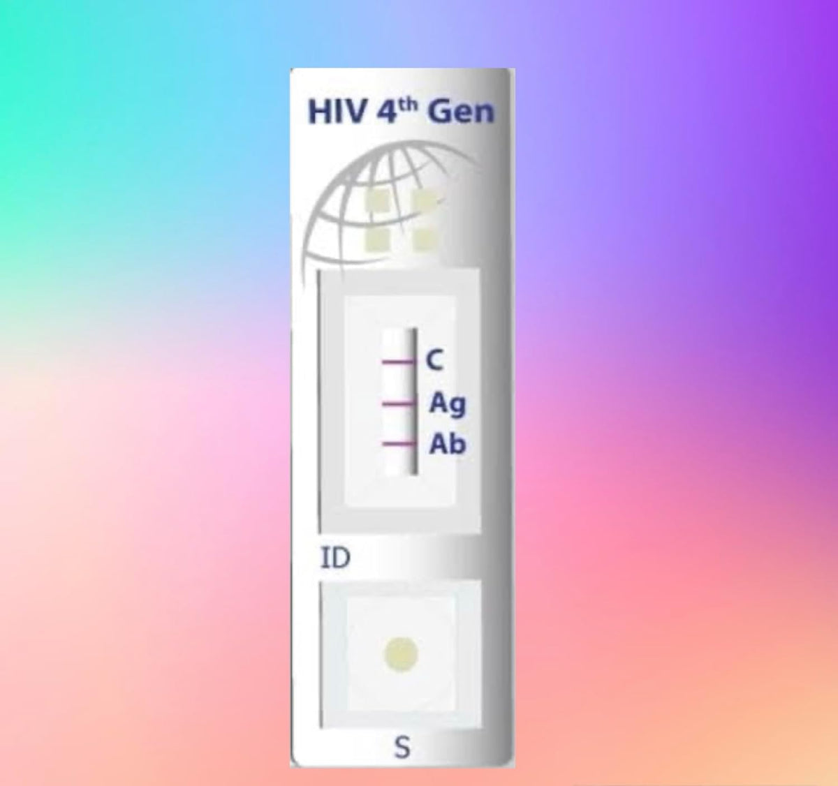 HIV 4th generation. Rapid home Self test kit. (Pack of 1)