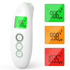 Momcozy Digital Forehead and Ear Thermometer, Non-Contact, Adults and Kids | Child Mode, Fever Alarm Function, Mute and Memory Functions, Digital Infrared Thermometer for Fast and Accurate Measurement