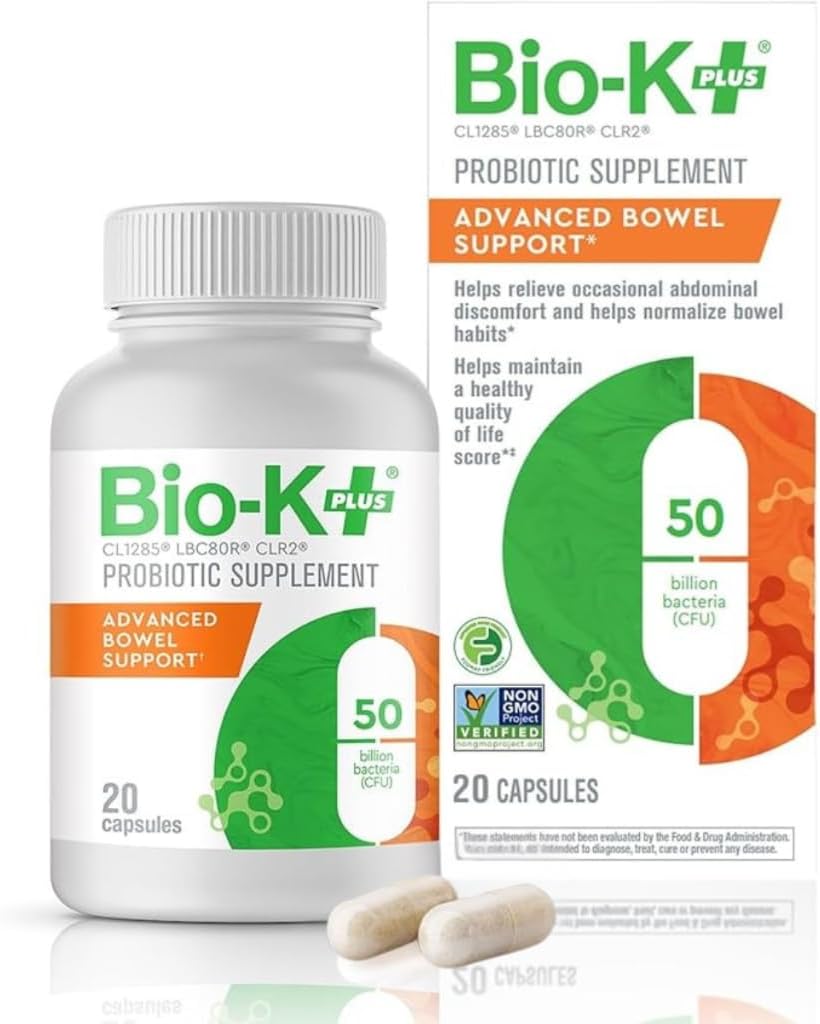 Bio K+ Probiotic Supplements 50 ml 20 capsules