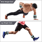 APEXUP Adjustable Ankle Weights for Women and Men, Modularized Leg Weight Straps for Yoga, Walking, Running, Aerobics, Gym, Physical Therapy