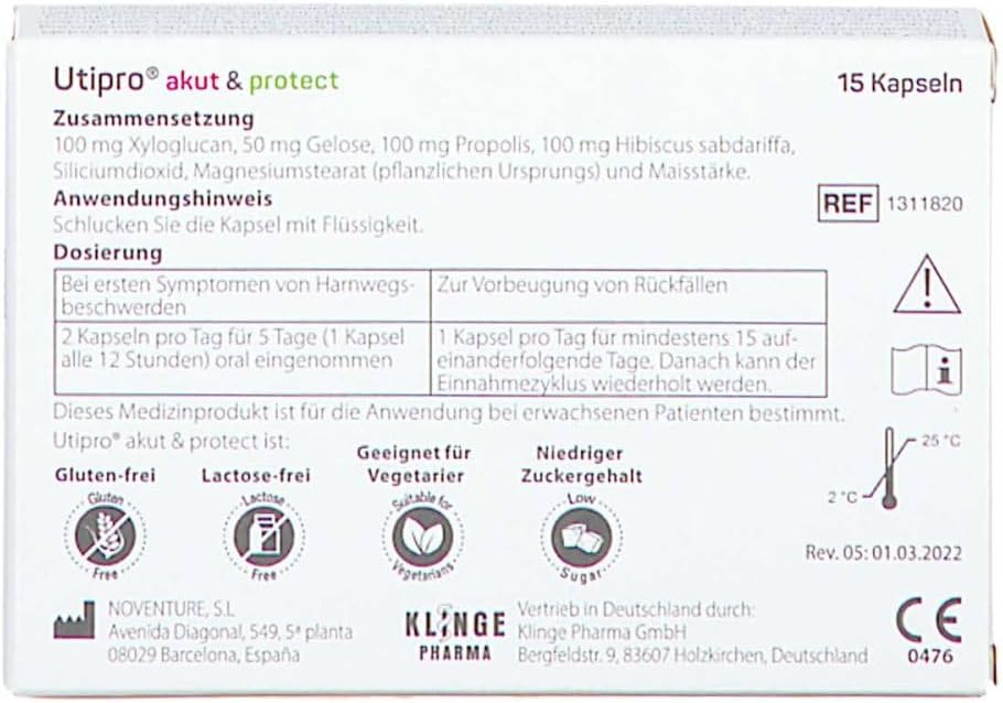 Utipro Dietary Supplements 15 capsules