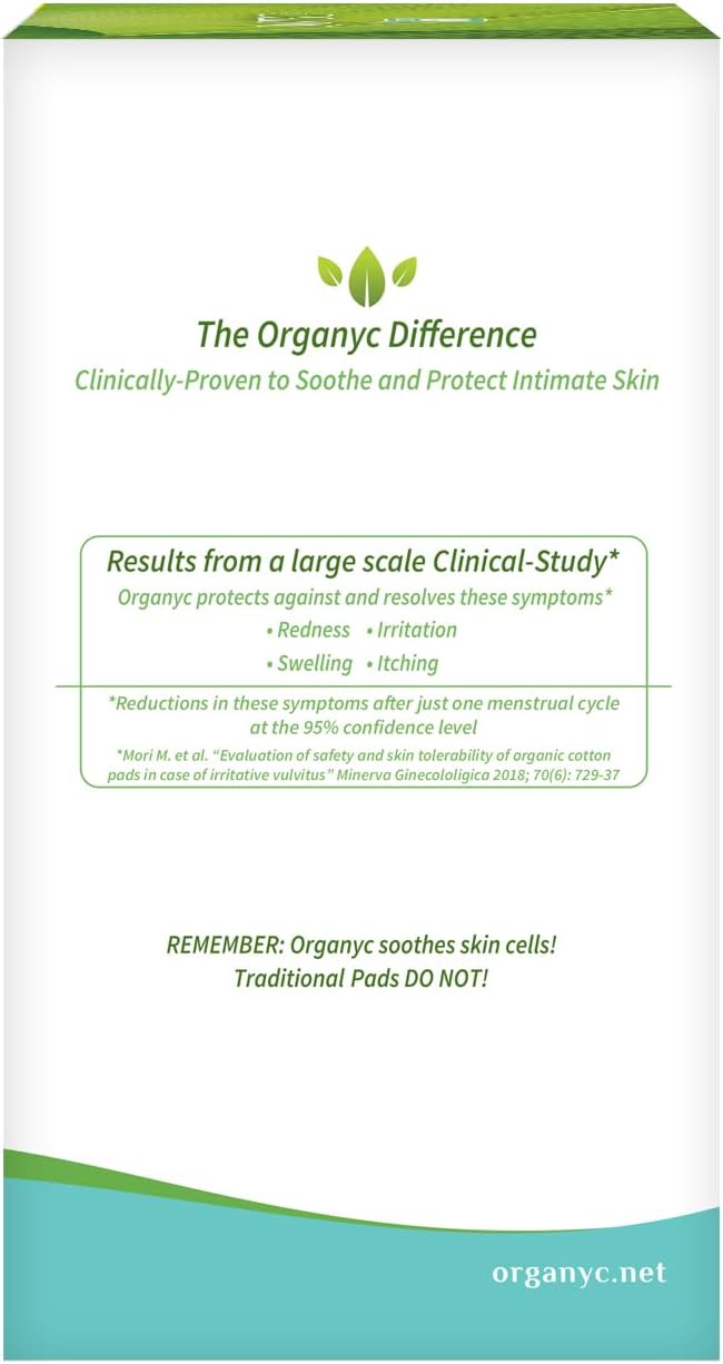 Organyc Sanitary Pads Organic Overnight