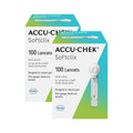 Accu-Chek Softclix Diabetes Lancets, 2 Packs of 100 | Diabetic Blood Glucose Testing