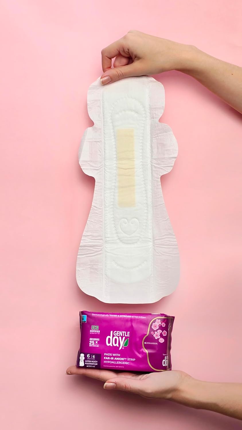 FAR-IR - 6 Sanitary Pads Organic 6 pieces 360 mm