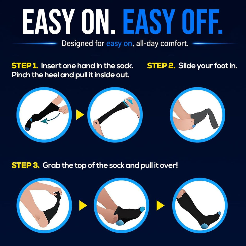 SB SOX Compression Socks for Men & Women (20-30mmHg) | Best Quality Compression Socks for Flying, Medical, Sports, Wide Calf Fit, Pregnancy, and Daily Wear. Trusted since 2016.