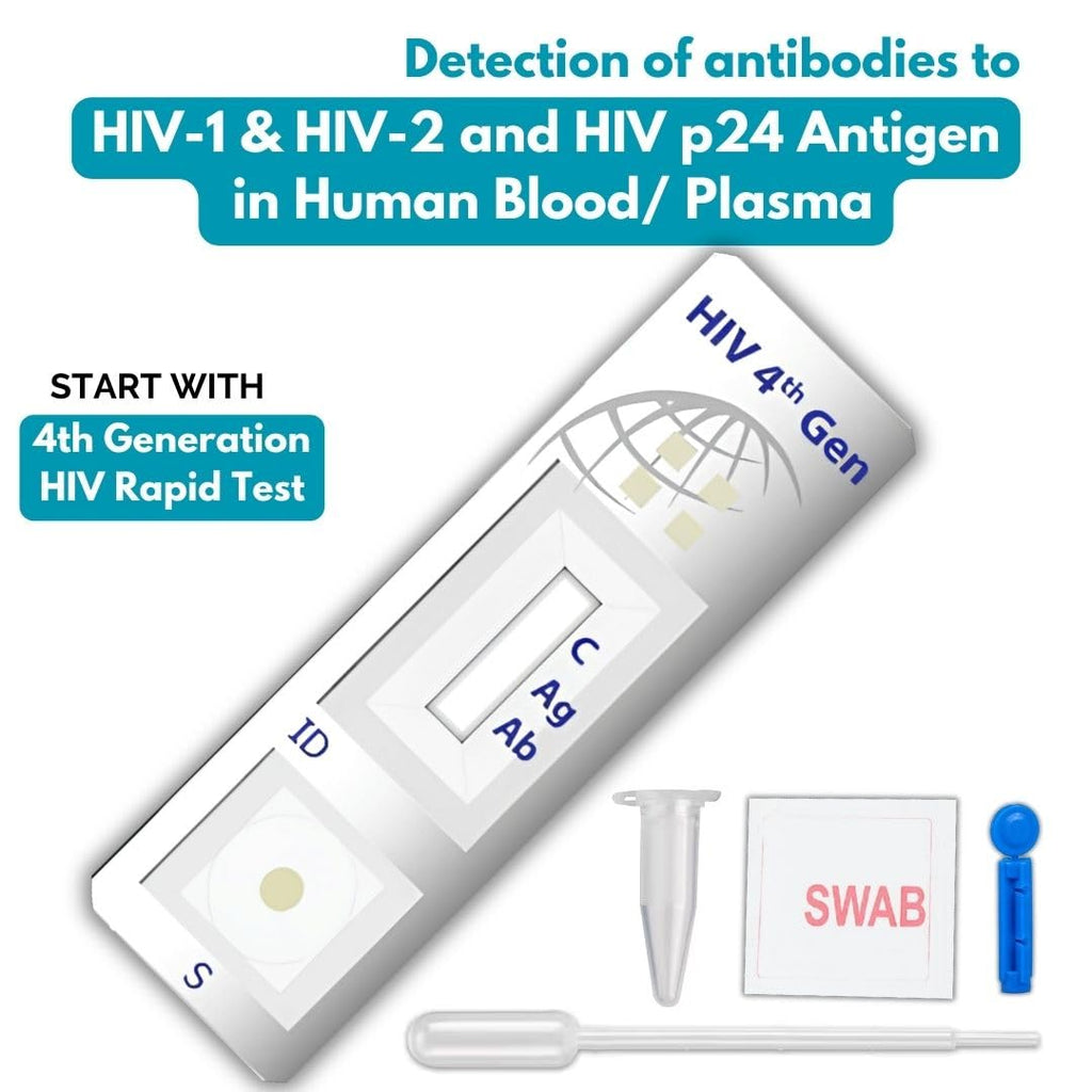 Trustline HIV 4th Generation Rapid Home Self-Test Kit (Pack of 1)