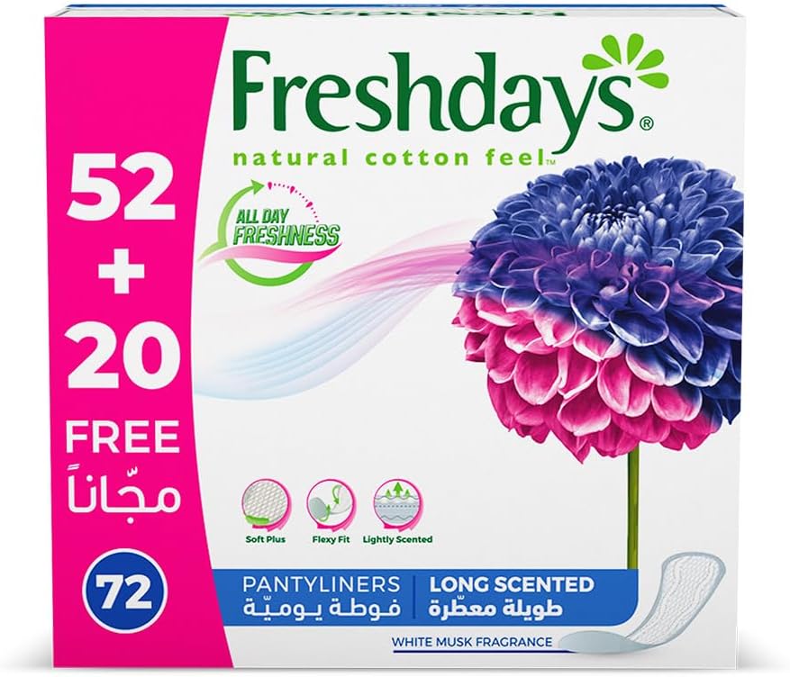 Panty Liners 72 pads