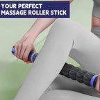 Massage Roller Stick,Muscle Roller Stick for Athletes,Liposuction Massage Roller for Lymphatic Drainage, for Relief Muscle Soreness, Trigger Points, Help Runner Legs, Back Recovery