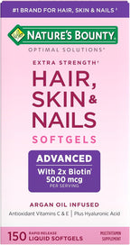 Nature's Bounty Advanced Hair, Skin & Nails, 150 Rapid Release Softgels