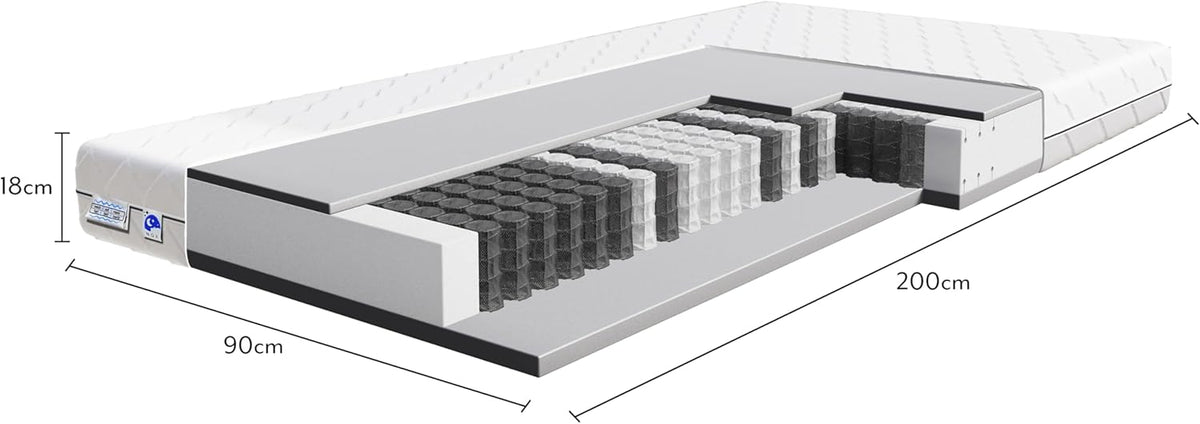 Nox Mattresses 200 cm 17 cm