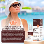 Marie Originals Natural Ear Drops for Ear Cleaning, Adults & Kids, 0.5 oz | Ear cleaning drops for dry, itchy ears and everyday ear care; plant-based formula ideal for adults, kids and swimmers