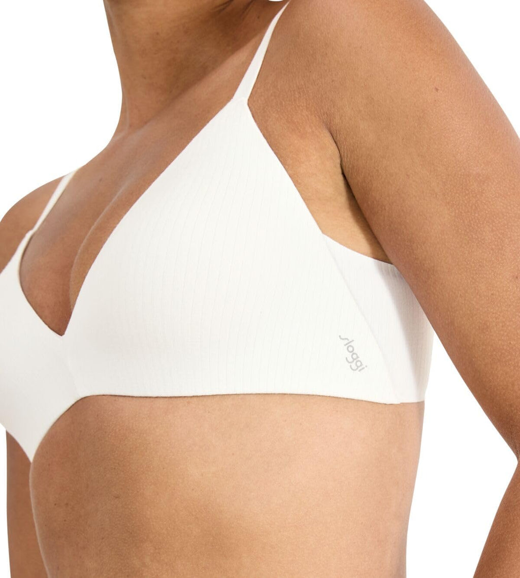 Sloggi Zero Feel Pure The Up Push Up Silk White