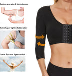 Arm Shaper Tops for Women Arm Compression Sleeves Post Surgery Front Closure Bra Shapewear Posture Corrector Tank Top