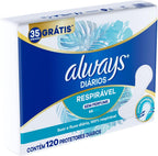 Always Panty Liners Fragrance-Free 120 pieces
