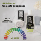 Pee Safe Intimate Wash For Women 105ml Natural Ayurvedic with Lemongrass Fragrance and 100% Alcohol-Free | pH Balanced | Paraben-Free | Sulfate-Free