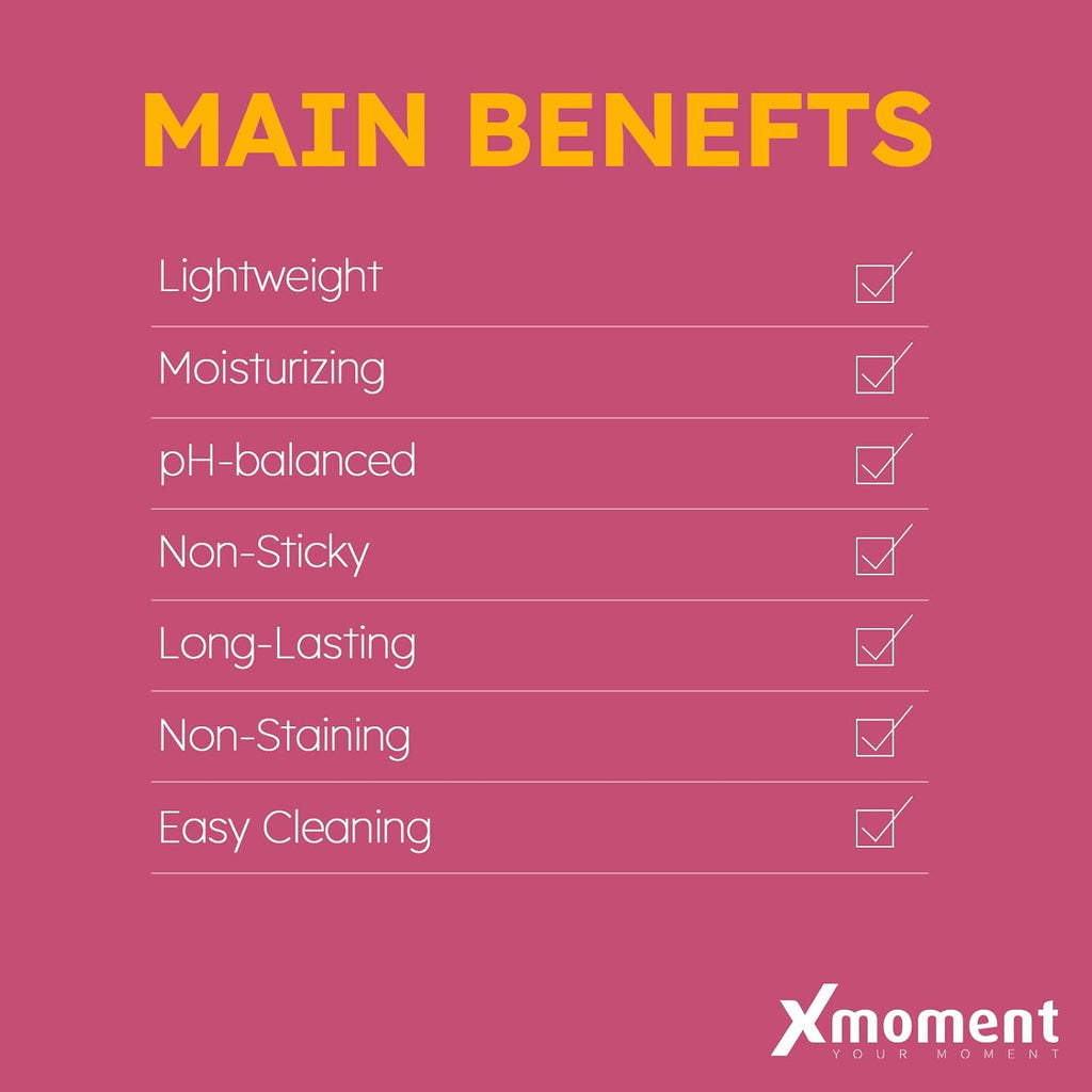 pH Balanced Water-Based Lube Without Glycerin & Parabens, Hydrating Personal Lubricant for Men, Women & Couples Vaginal & Anal Sex, Long-Lasting & Ultra Smooth Lubricants for Privacy and Toys
