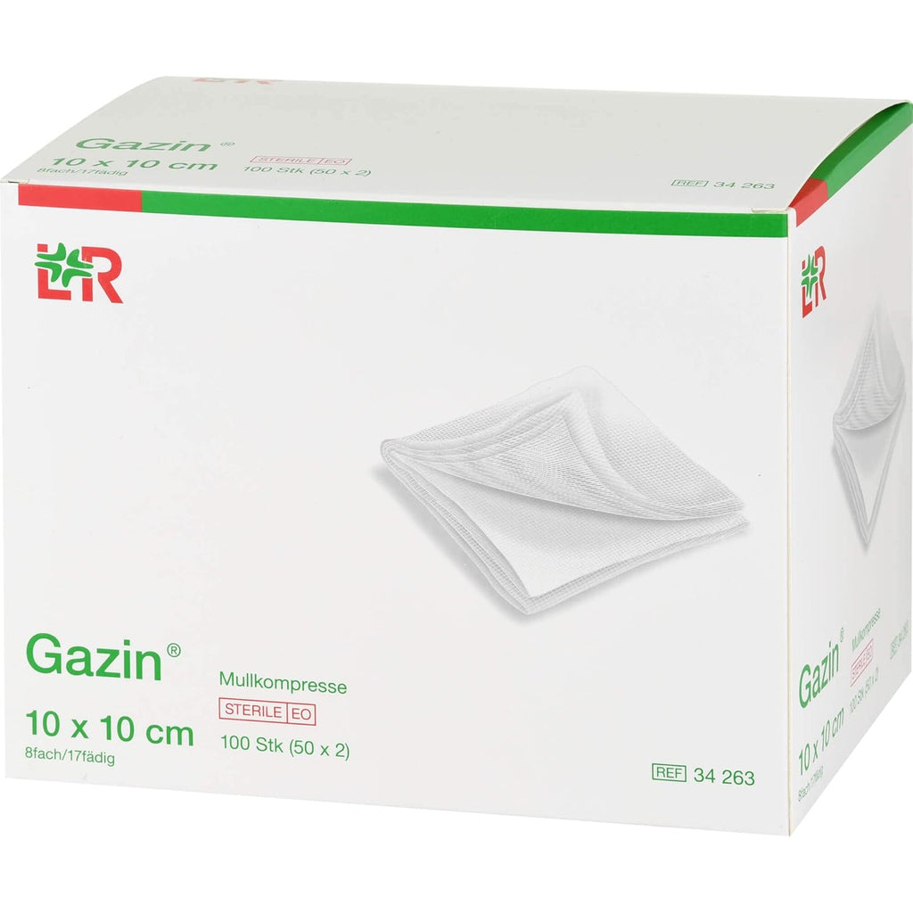 Gazin Wound Dressings and Gauze Sterile 10 cm 300 g