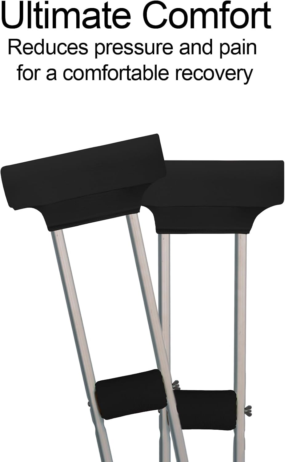 Crutches Padding Comfy Crutch Pads for Armpits and Hand Grips | Crutches Accessories Crutch Pads Crutch Cushions Strong Cushioning Soft Pads For Crutches Machine Washable Moisture Wicking