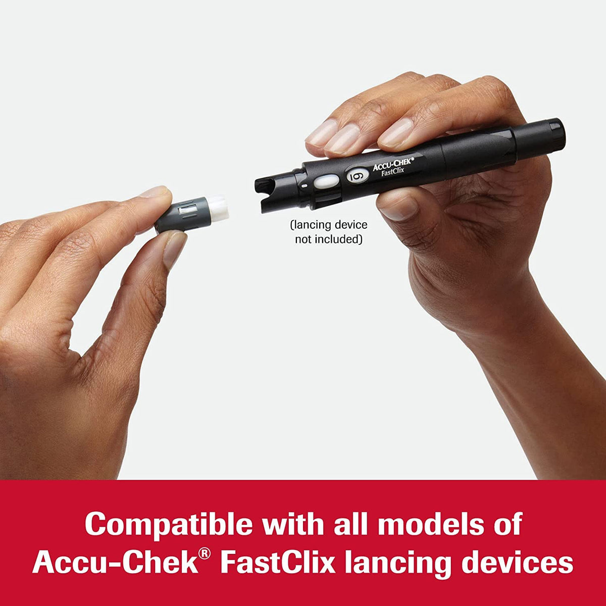 Accu-Chek FastClix Diabetes Lancets for Blood Glucose Testing, 102 Count