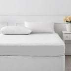 Pikolin Home – Terry Waterproof and Breathable Absorbent Mattress Protector, Oeko-Tex Certified, for 90 cm Beds, up to 32 cm Height – Mattress Topper 90 x 190/200 cm