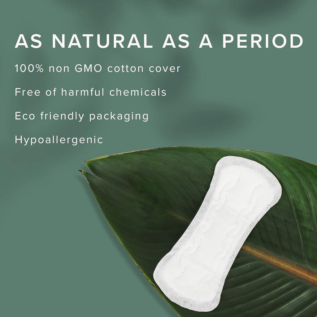 Veeda Natural Cotton Ultra Thin Panty Liners for Women - Breathable Thin Daily Liners are Always Chlorine and Toxin Free - Hypoallergenic & Comfortable Pantyliners - 120 Count