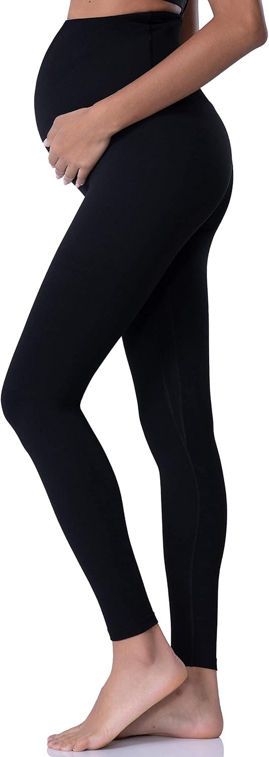 POSHDIVAH Maternity Leggings for Women Pregnancy Yoga Pants