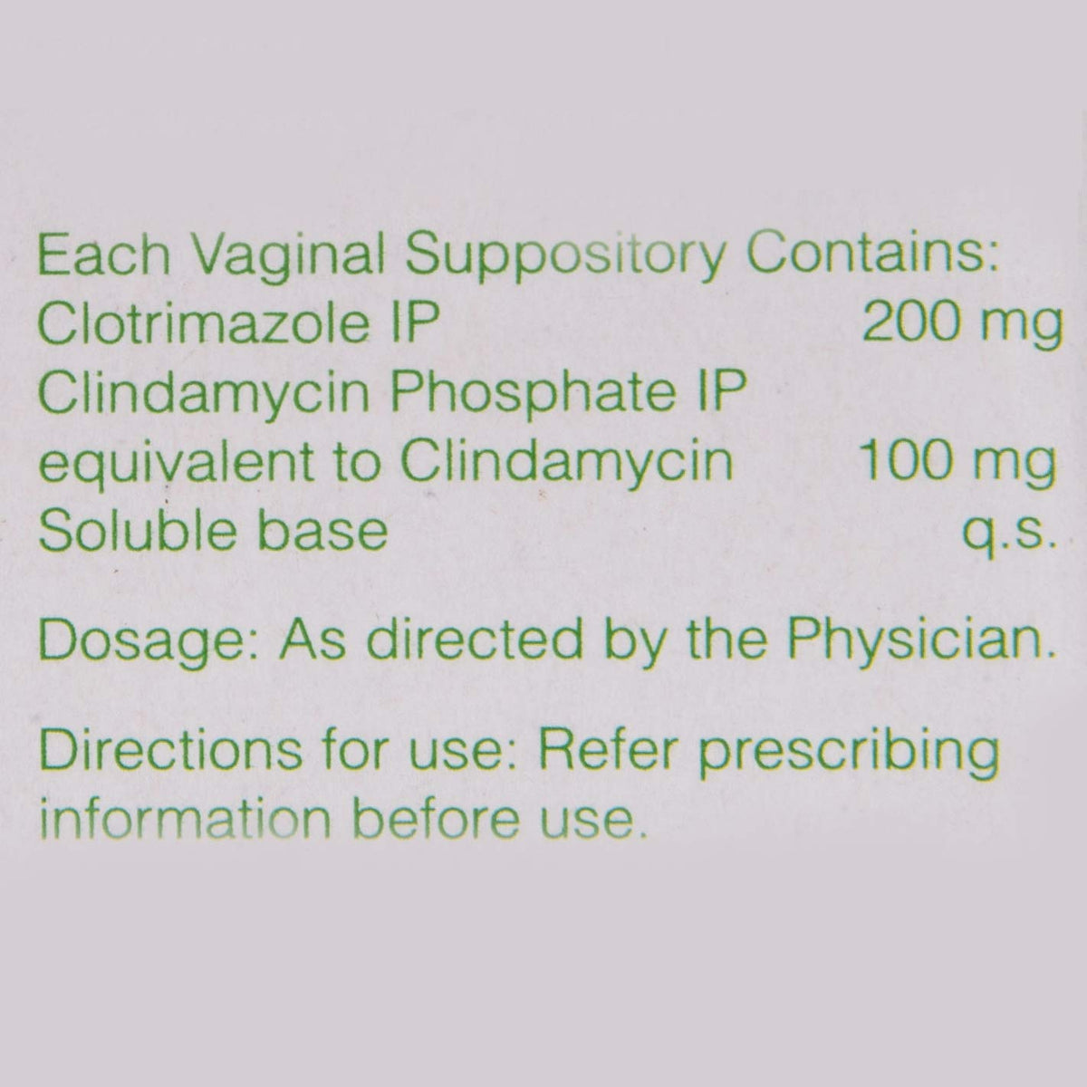 Cansoft CL - Strip of 3 Vaginal Suppositories