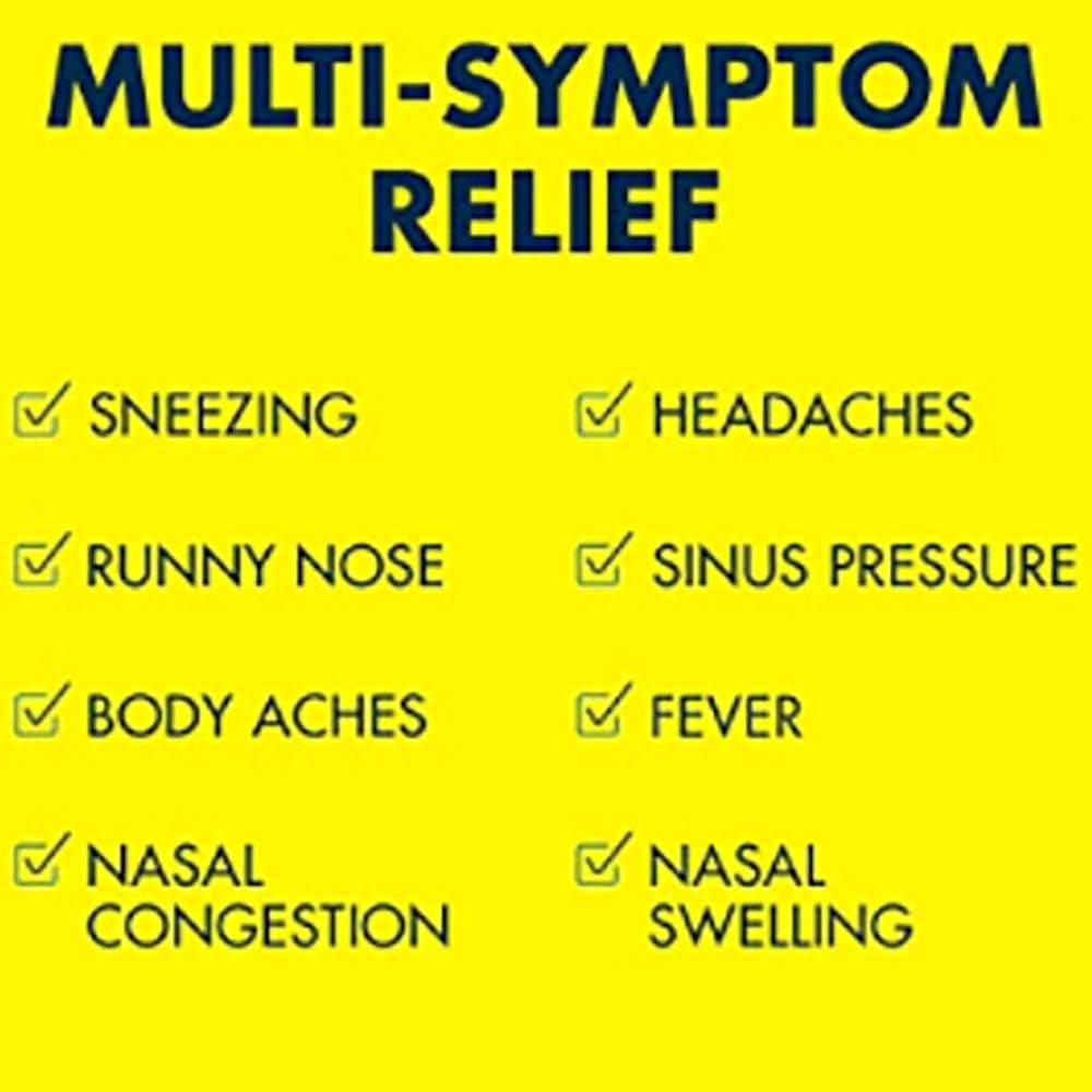 Advil Cold & Flu, Ibuprofen 200mg, Pain Relief, 50 Tablets