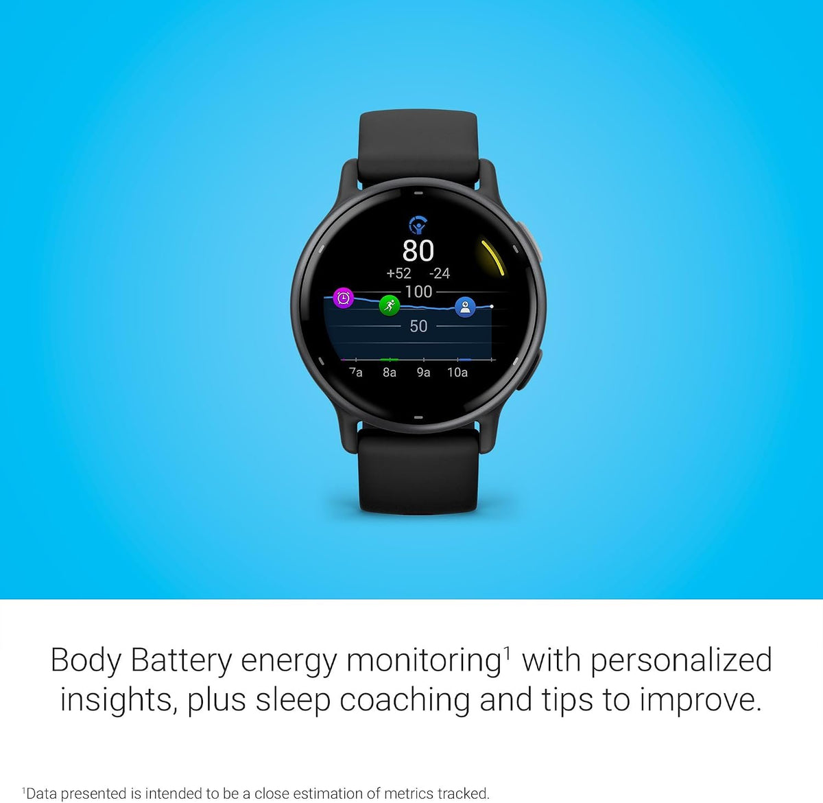 Garmin vívoactive® 5, Health & Fitness GPS Smartwatch, 42mm, Black