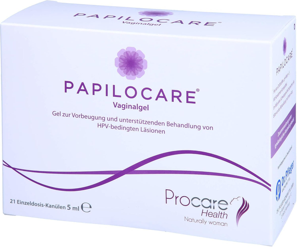 Papilocare Vaginal Gel 21 Single Dose 5 Ml