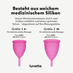 Lunette Menstrual Cups and Discs Reusable