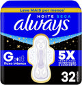 Always Sanitary Pads Overnight 32 pieces