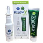 Rhinase X Combo Pack - Nasal Gel (30g) & Spray (30ml) for Complete Nasal Relief from: Dryness, Congestion, Post Nasal Drip, and Allergies. Retain Moisture for Dry Nose Relief