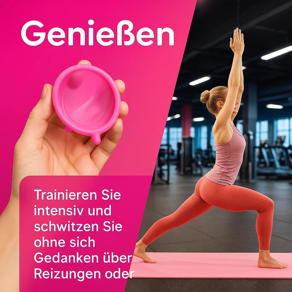 Menstrual Cups and Discs Reusable Silicone