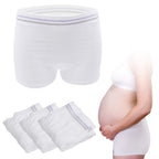 HANSILK White-3 Pack, Xxx-Large: Mesh Postpartum Underwear High Waist Disposable Post Bay C-Section Recovery Maternity Panties For Women (White-3 Pack, Xxx-Large)