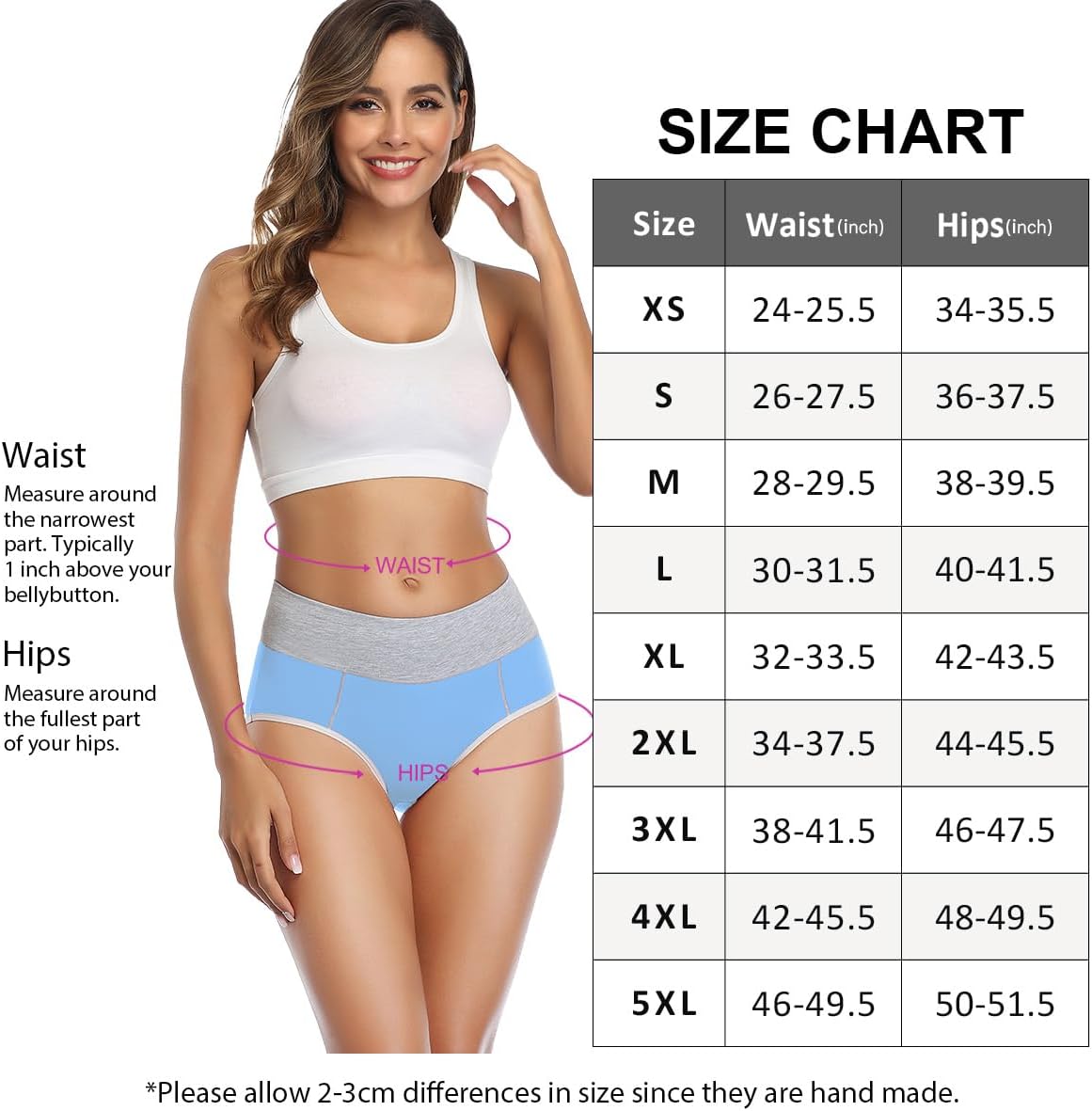 wirarpa Underwear High Waist