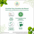A TATA Product - Organic India Women's Well Being - 60 Veg Capsules, Plant Based Estrogens, Boosts Health & Vitality For Women Of All Ages & Restore Hormonal Balance, GMP & NPOP Certified Organic