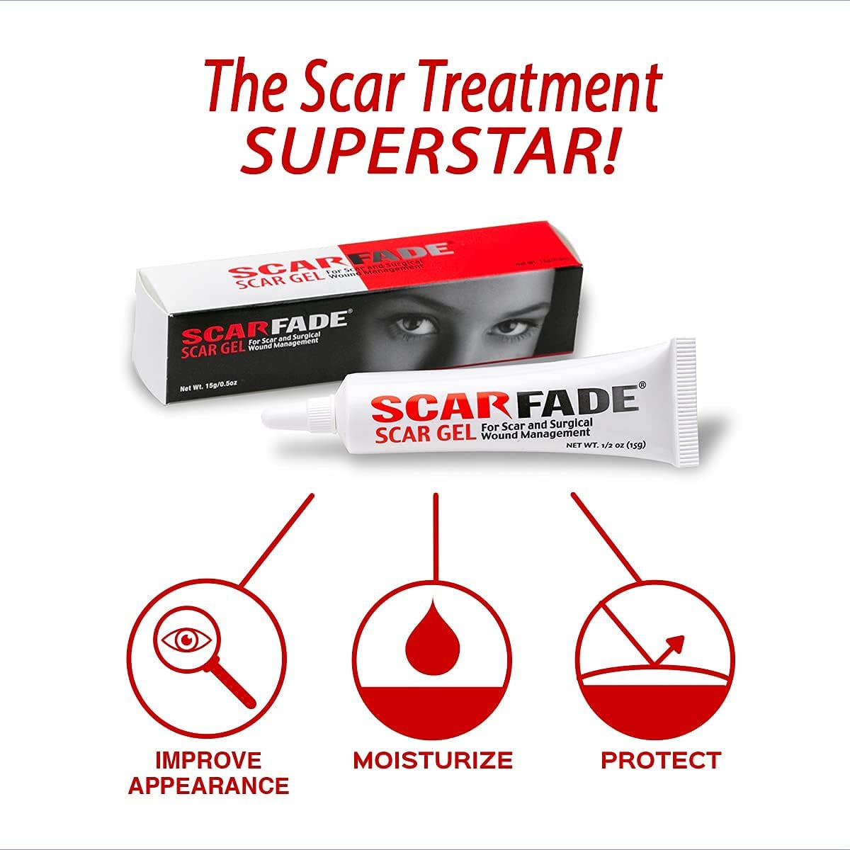 Silicone Gel for Scar Repair - 15g