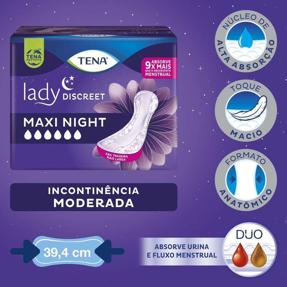 Tena Incontinence Products Without Wings 14 pieces